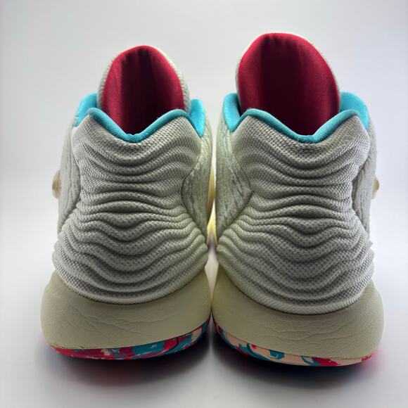 NIKE KD 14 “Cashmere/White/Turquoise” Shoes Men’s Size 13 - Picture 5 of 12